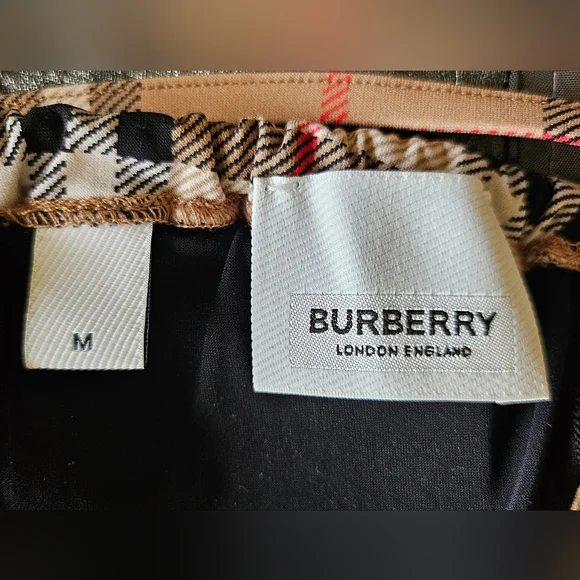 Burberry Tan Plaid Bikini Top - Picture 6 of 6